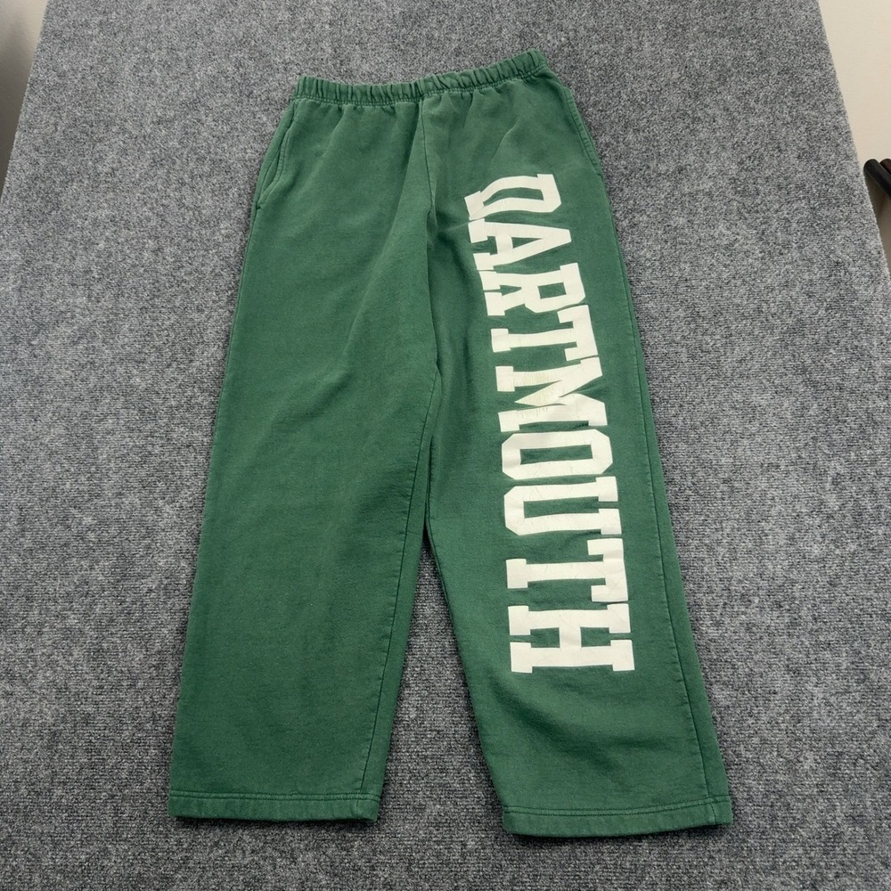 Dartmouth TCX Apparel Sweatpants Men M Green Cotton Polyester Graphic Ivy League